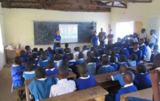 Classroom at Wema Children's Center - Kenya