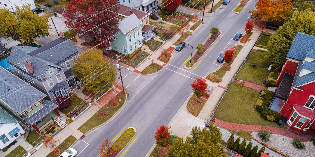 East Main Street Aerial