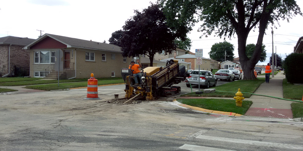 HDD for water main improvements