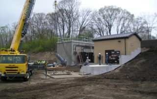 Constructed Wetland: Pump Station Construction