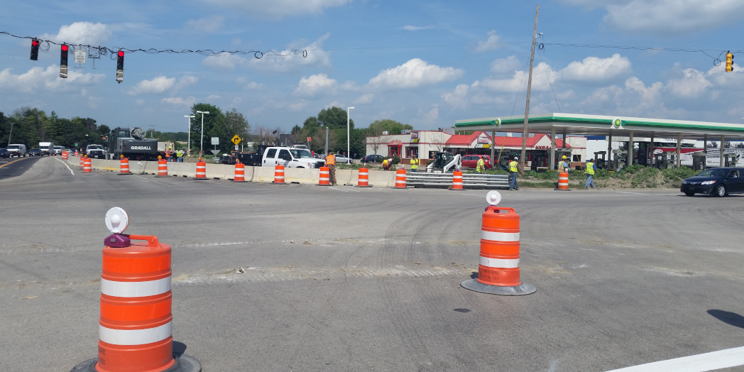 Fabyan Parkway and IL 38 Intersection: Construction Staging