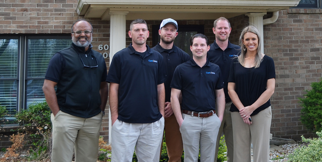 Louisville staff at new office location