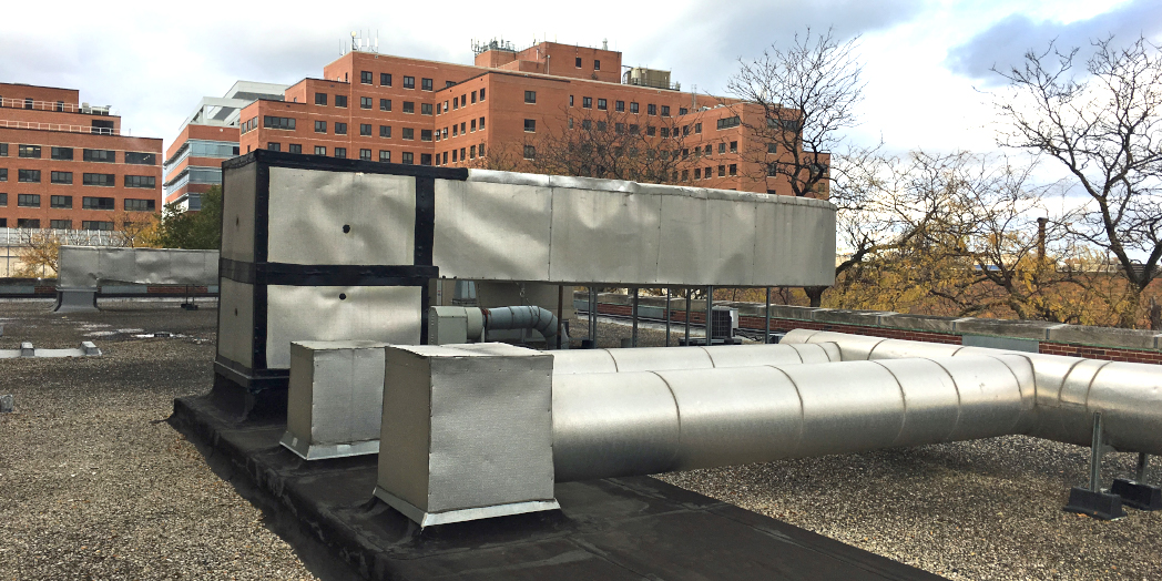Rooftop equipment for the College of Nursing: HVAC Systems Upgrade