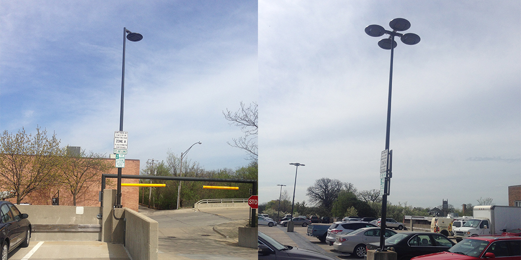Parking Structure Lighting: Wall Mount LED