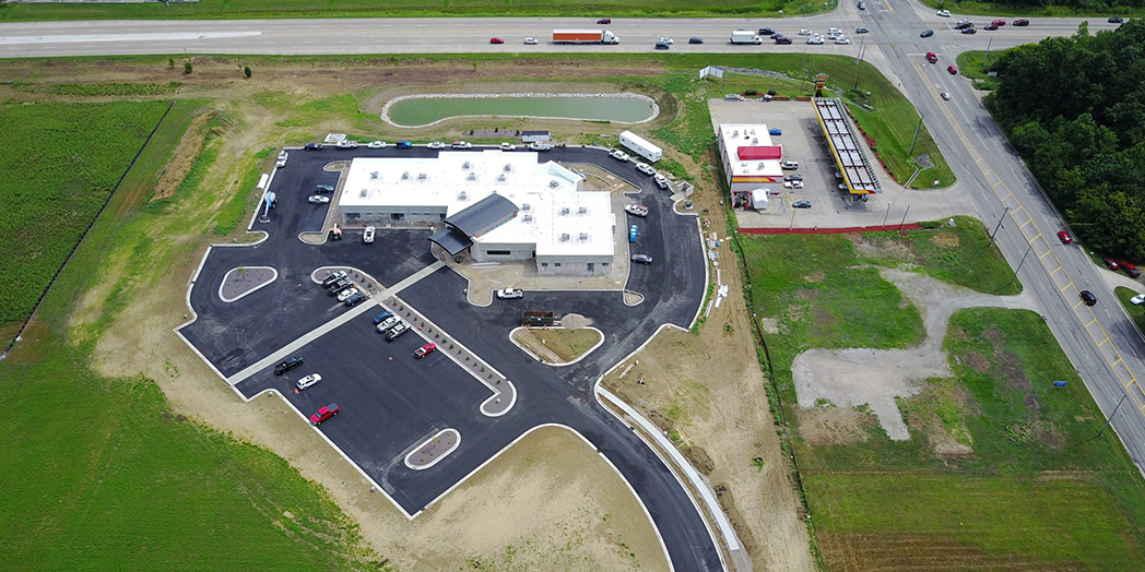 Deaconess Clinic and Commercial Subdivision - Aerial of Site