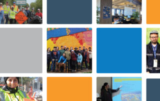 images showing life at clark dietz including group and individual shots of employees