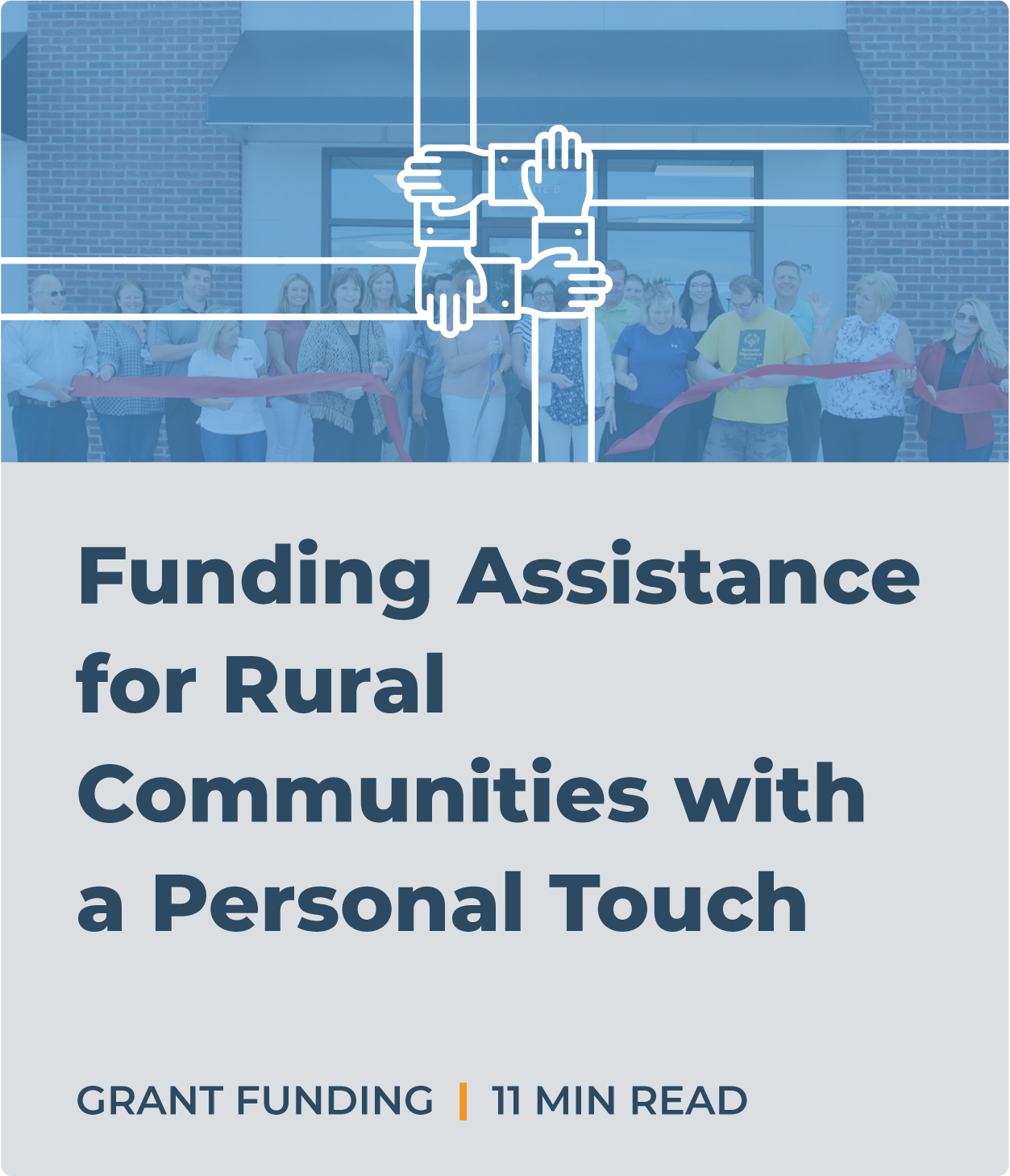 Funding Assistance for Rural Communities with a Personal Touch