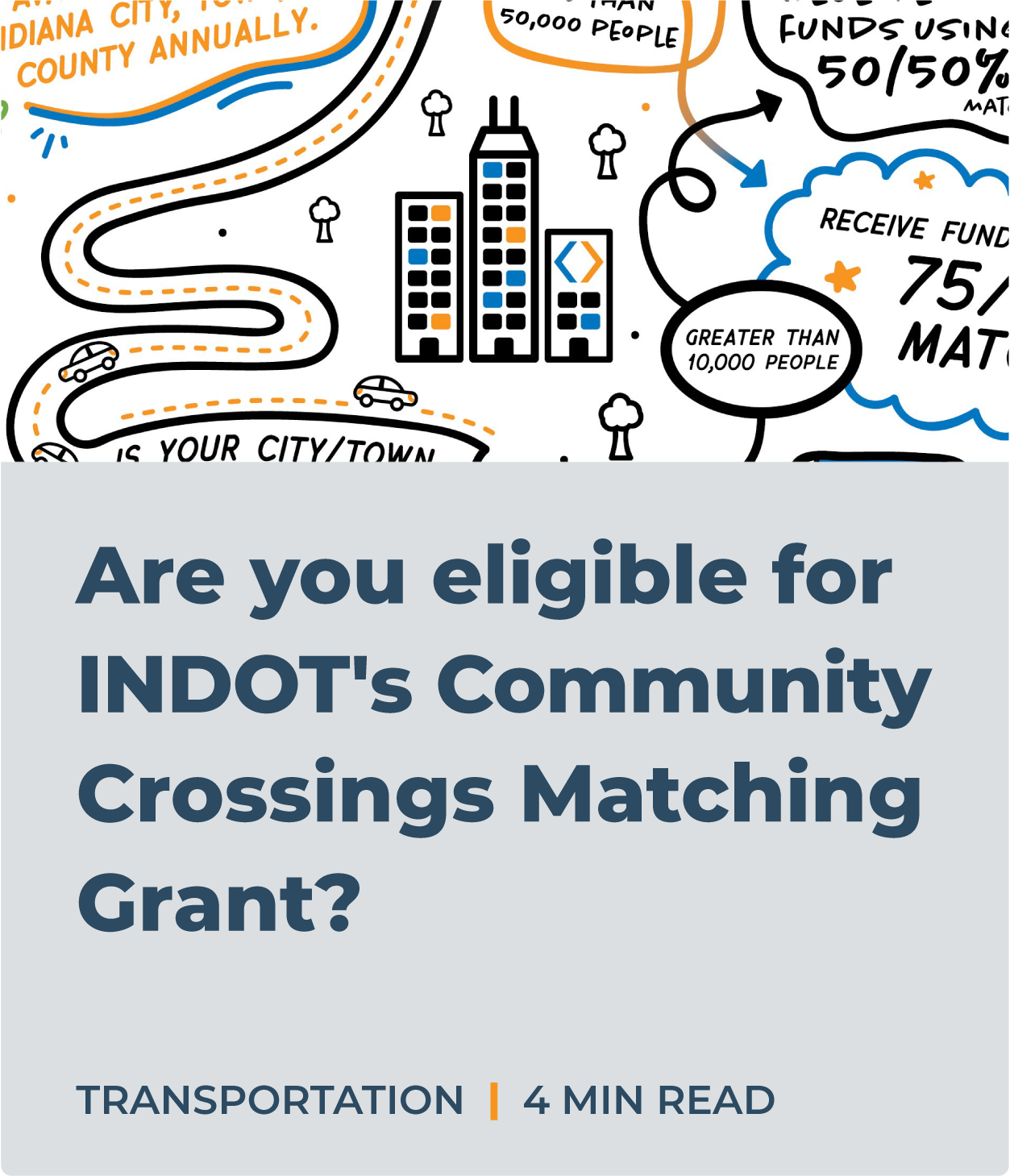 Are you eligible for INDOT's Community Crossings Matching Grant?