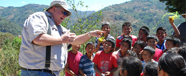 Clark Dietz teaches students the importance of water