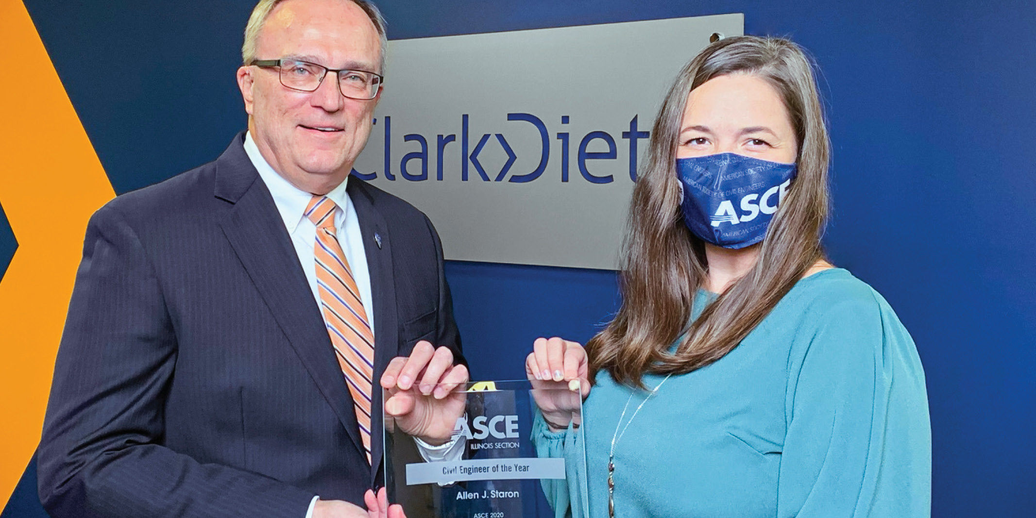 Civil Engineer of the Year: Al Staron is awarded ASCE's Civil Engineer of the Year Award