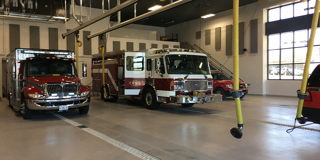 Fire Stations 15 and 16: Truck Bay