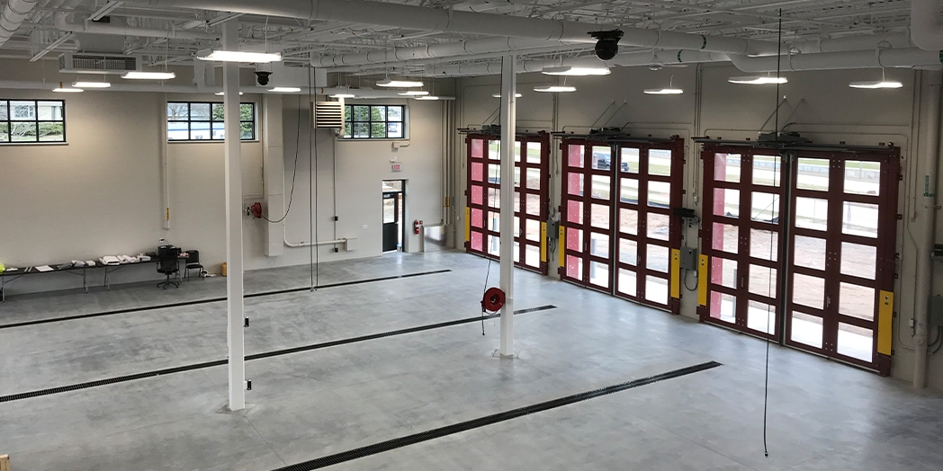 Wausau Main Fire Station: Fire Truck Bay