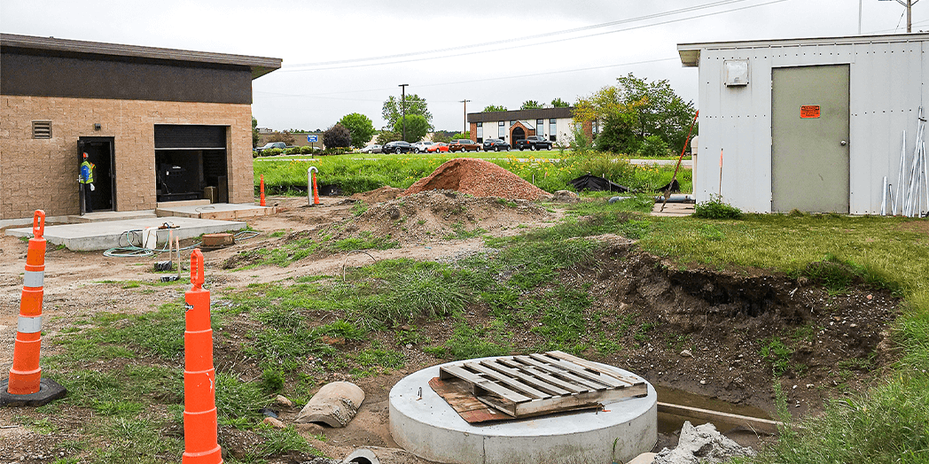 Construction: Stewart Avenue Lift Station and Sewer System Planning