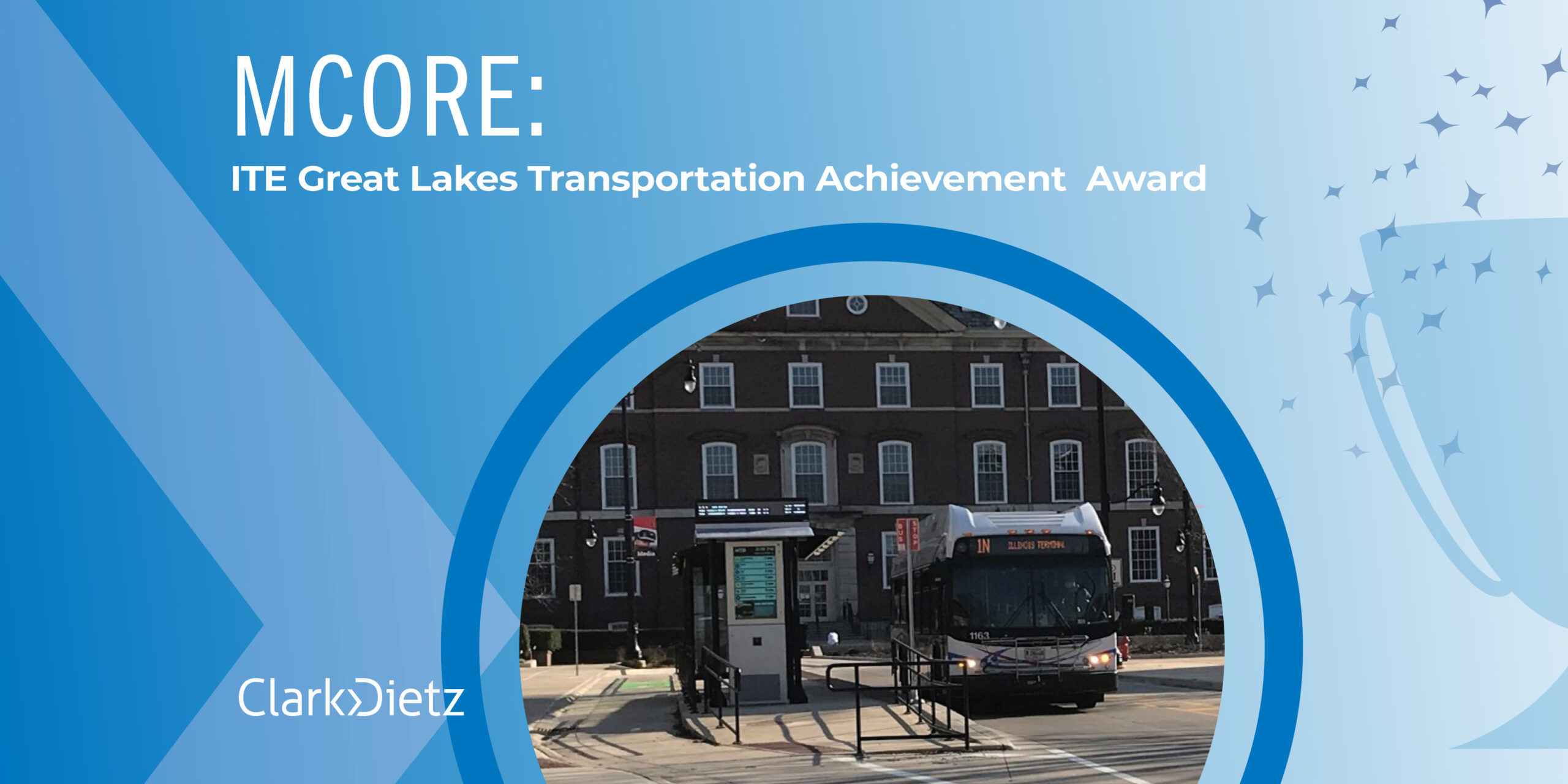 MCORE Project wins ITE great lakes transportation achievement award