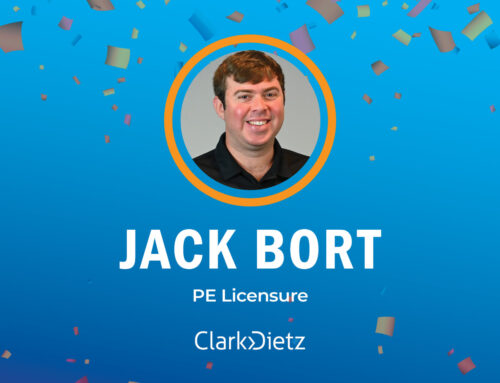 Jack Bort Earns his PE License