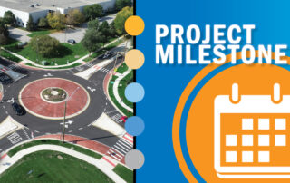 project milestone: crystal lake roundabouts construction complete