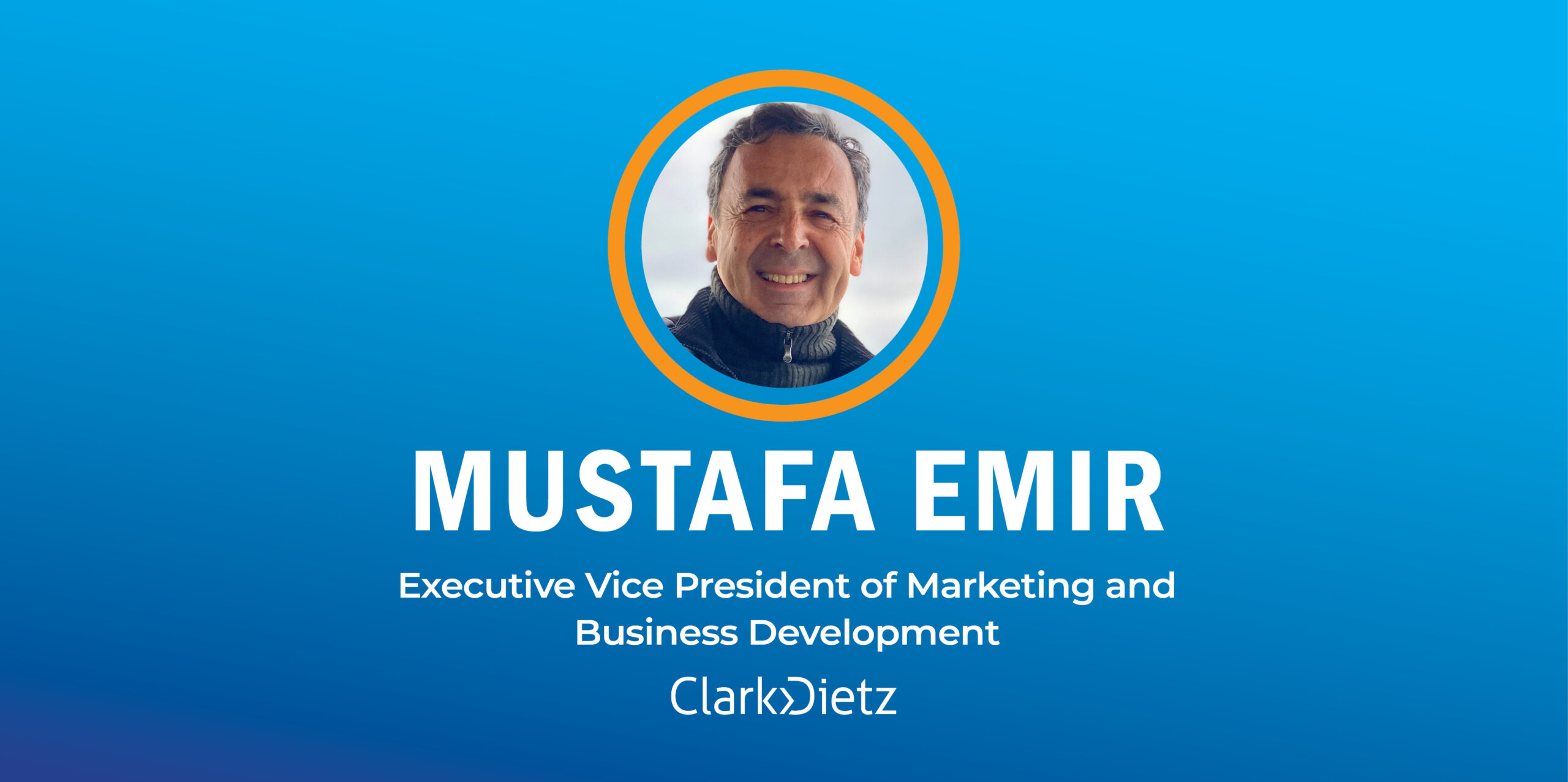 Mustafa Emir, Executive Vice President of Marketing and Business Development
