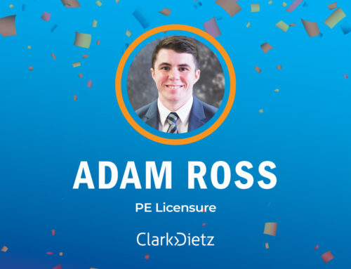 Adam Ross Earns his PE License
