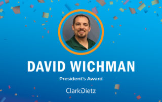 David Wichman, 2023 President's Award Winner