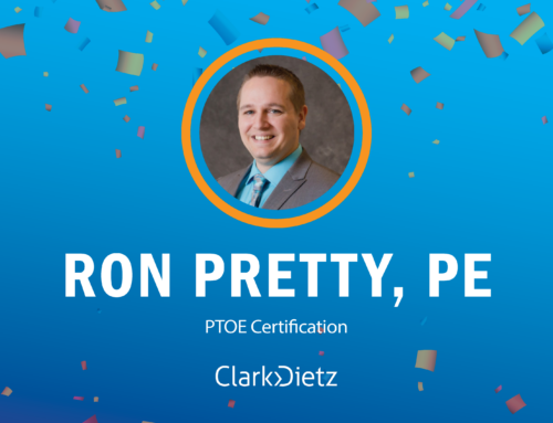 Ron Pretty Earns Professional Traffic Operations Engineer (PTOE) Certification