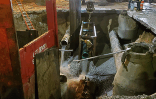 During construction of the project