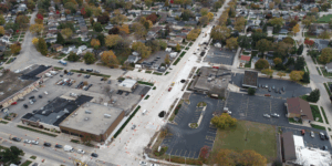 Before campaign--aerial image