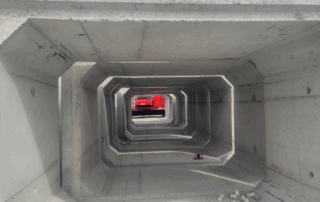Image of inside the pipe