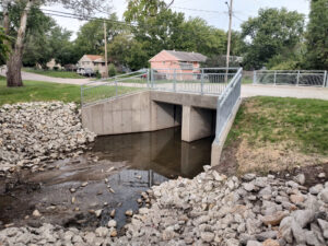Image of the completed bridge.