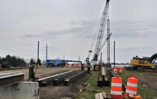 Fruit Ridge Avenue Bridge's construction