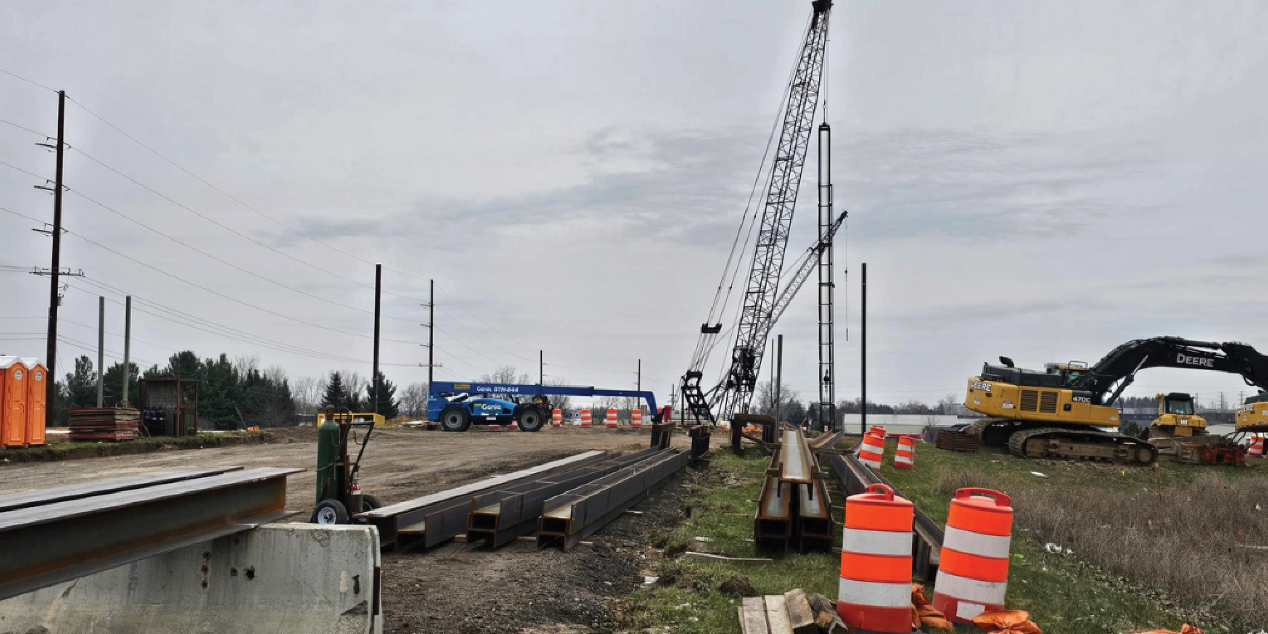 Fruit Ridge Avenue Bridge's construction