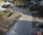 Monon South Trail construction