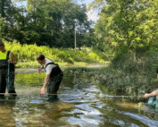White Lick Creek watr sampling