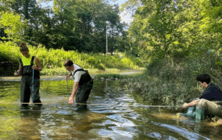 White Lick Creek watr sampling
