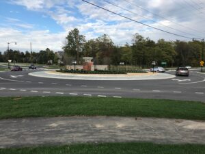 106th Street and Towne Road Roundabout