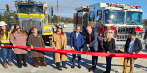 Fruit Ridge Avenue bridge ribbon-cutting