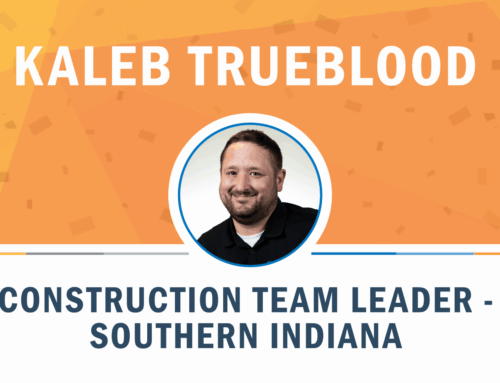 Kaleb Trueblood Promoted to Construction Team Leader for Southern Indiana