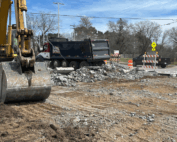 Schofield Avenue construction