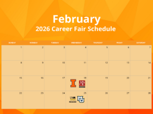 2026 Spring Career Fair Calendar