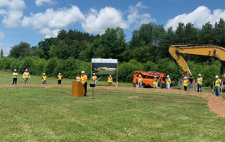 Ground Breaking for the Wasuau Drinking Water Treatment Facility in Wausau, WI