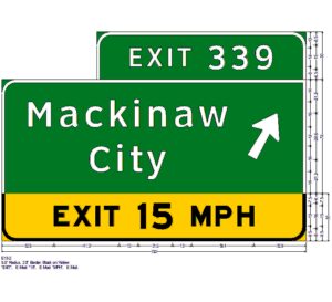 I-75 signage