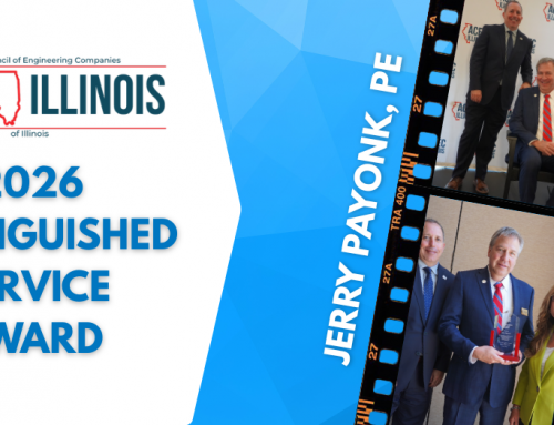 Jerry Payonk Honored by ACEC Illinois for Leadership and Service