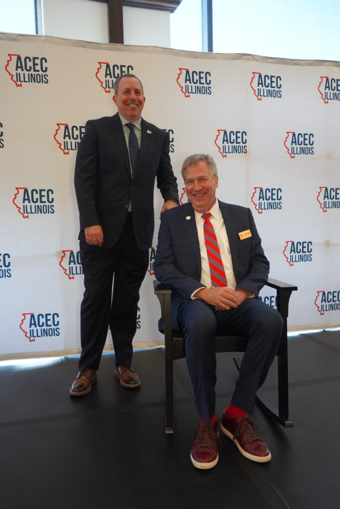 Jerry recognized for serving as the 63rd Chair of ACEC Illinois