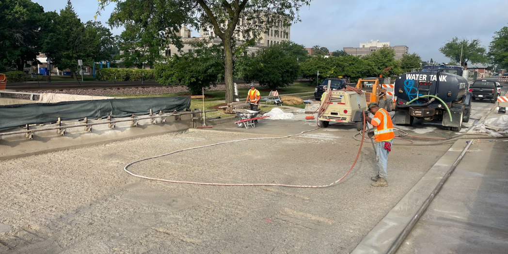 First Street Bridge Deck Overlay Design