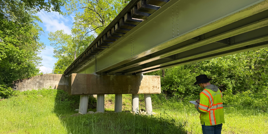 Camp Atterbury bridge inspection