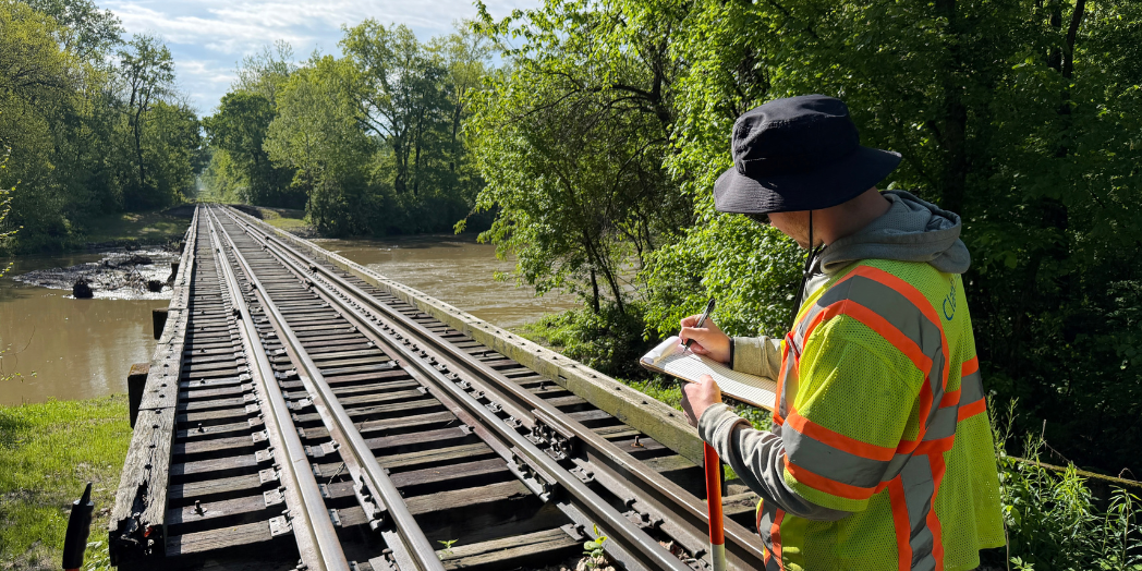Camp Atterbury bridge inspection
