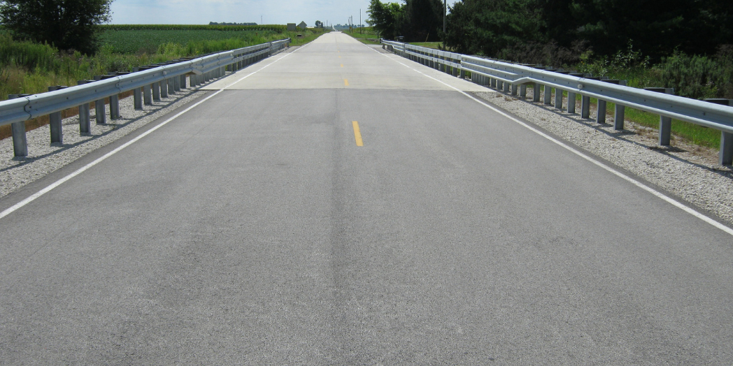 Clark Dietz designed three replacement bridges on County Highway 21 in Macon County