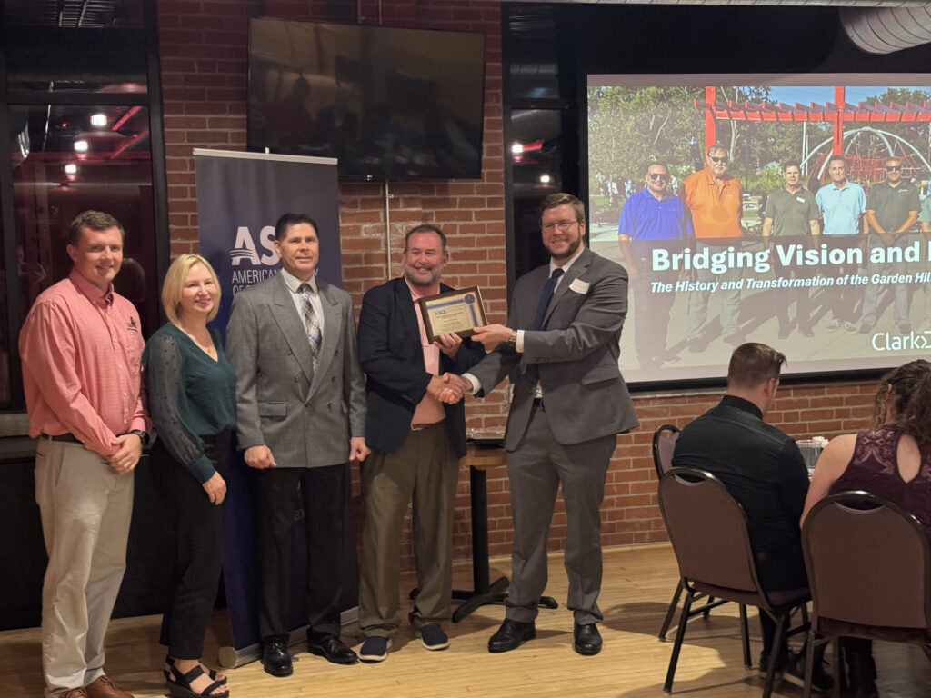 ASCE Central Illinois Section award banquet.