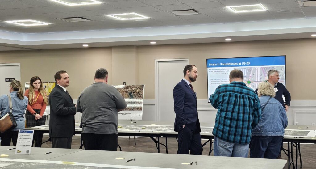Ron at public meeting image
