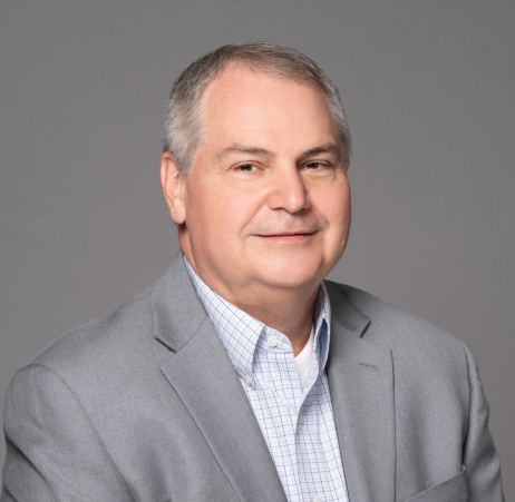 Steve Caudill, PE, headshot Steve Caudill headshot with gray background