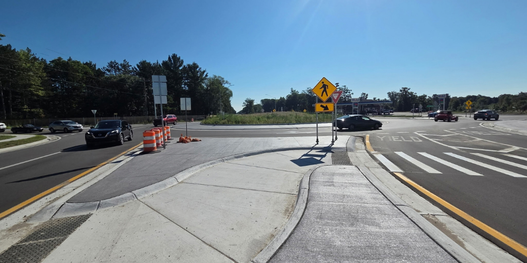 Image of US-31 roundabout.